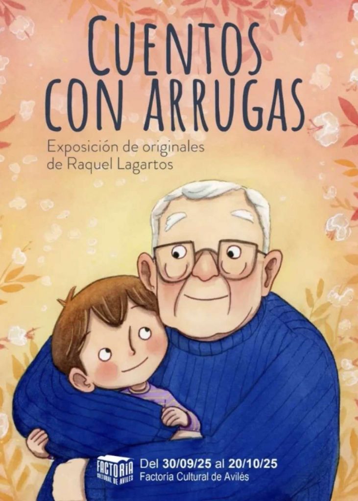 Expo Cuentos con arrugas Exposición Andrea Rubio
