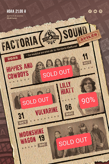 Cartel Factoría Sound 2025 4